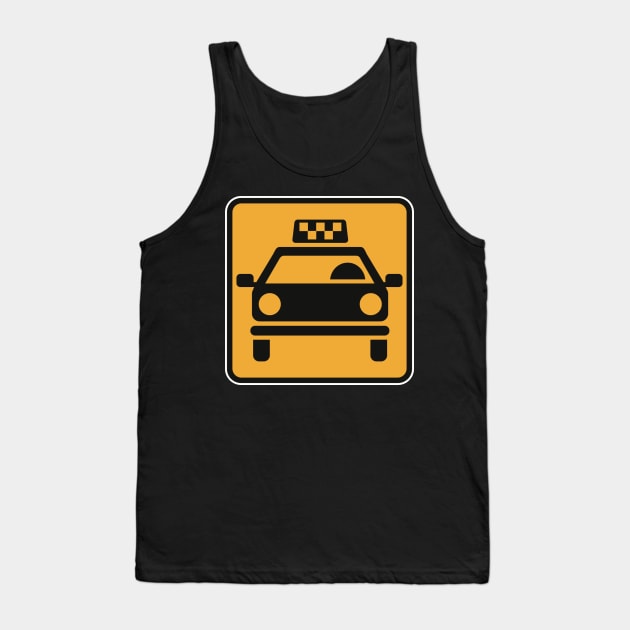 Taxi Tank Top by Designzz